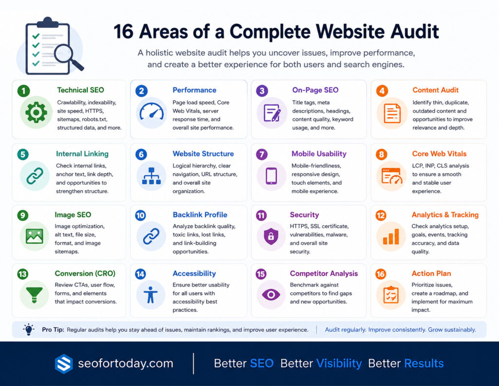 Complete Website Audit Checklist