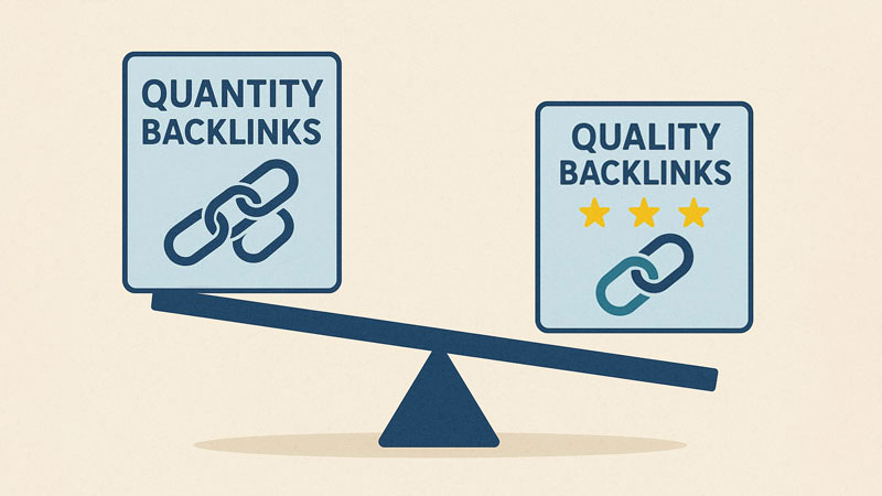 Quality Backlinks vs Quantity Backlinks