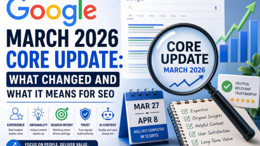 Google March 2026 Core Update